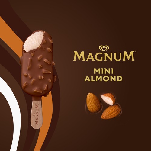Magnum Mini Ice Cream Bar Almond 4 x 55 ml