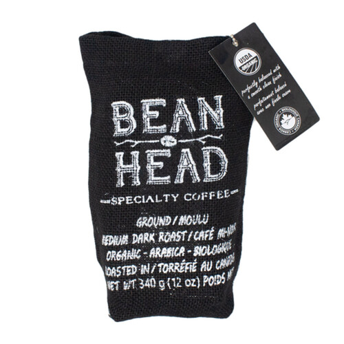 Bean Head Organic Specialty Ground Coffee 340 g