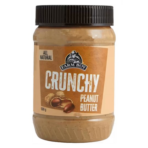 Farm Boy Peanut Butter Crunchy All Natural 500 g