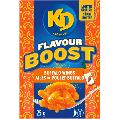 Kraft Dinner Boost Pasta Noodles Buffalo Wings 25 g