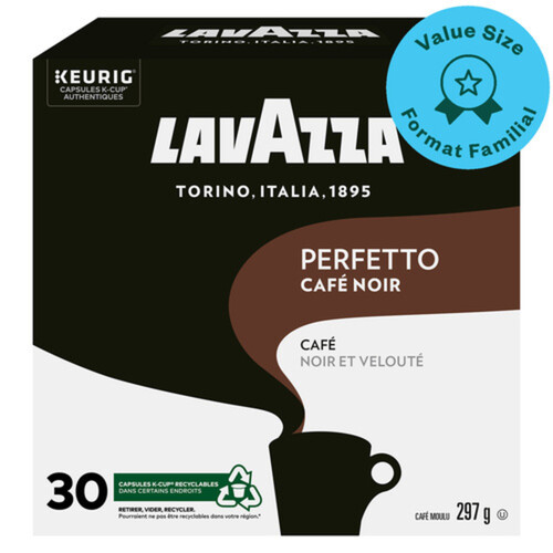 Lavazza Perfetto Coffee K Cup 30 Capsules 297 g - Voilà Online Groceries &  Offers