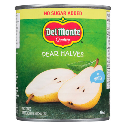 Del Monte Pear Halves No Sugar Added 796 ml