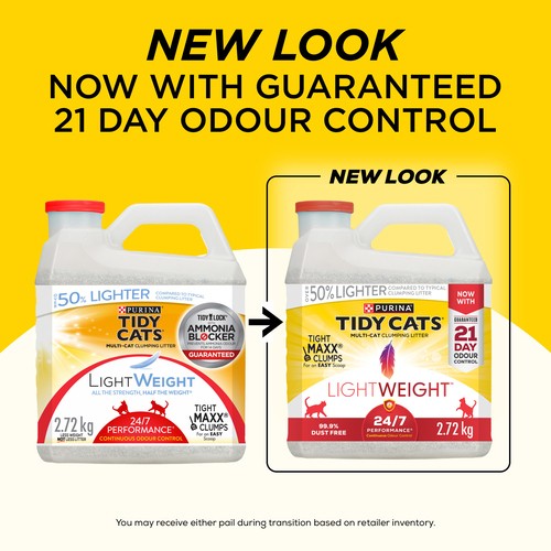 Tidy Cats Cat Litter LightWeight 24/7 Performance Multi-Cat 2.72 kg