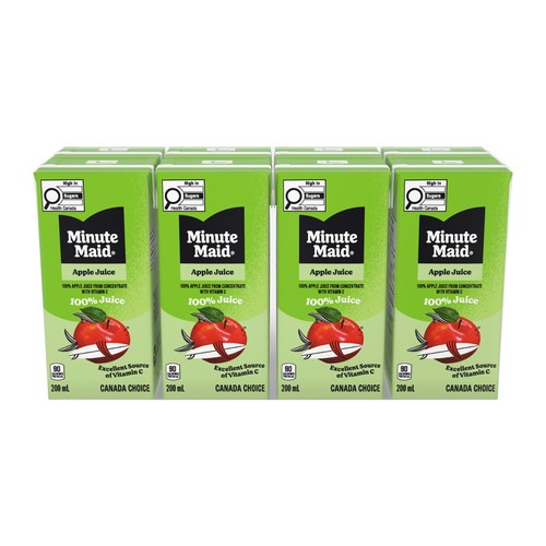 Minute Maid Juice Boxes Apple 8 x 200 ml