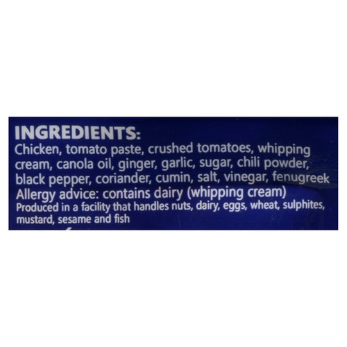 Barakah Eats Frozen Entree Butter Chicken 400 g