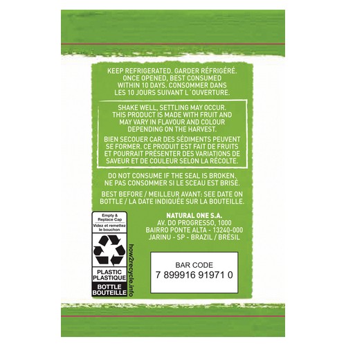 Natural One Juice Tropical Mango 1.7 L (bottle)