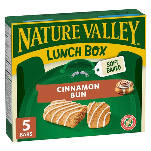 Nature Valley Lunch Box Soft Baked Cinnamon Bun 5 x 30 g