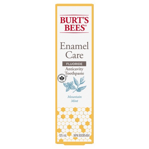 Burt's Bees Toothpaste Fluoride Enamel Care Mountain Mint 105 ml