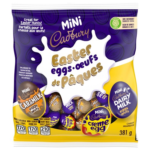 Cadbury Mini Chocolate Easter Eggs Candy Assortment 381 g