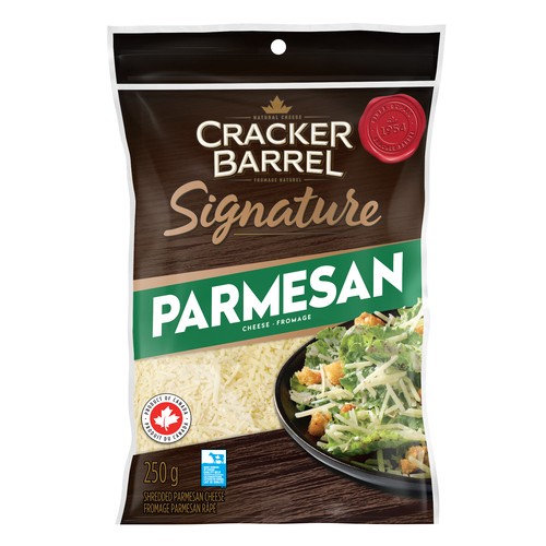 Cracker Barrel Signature Parmesan Shredded Cheese 250 g