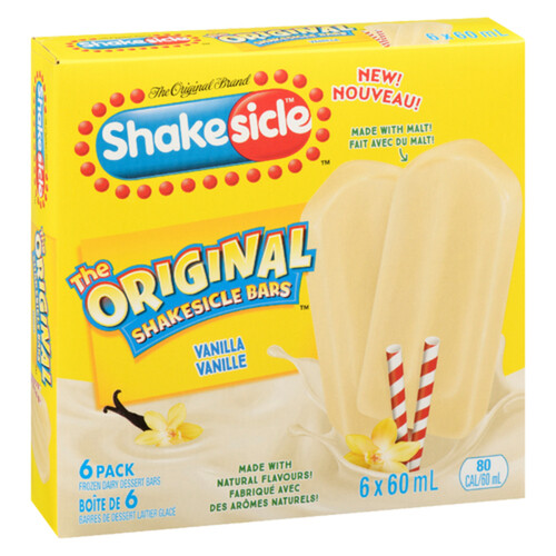 Popsicle Original Shakesicle Vanilla 6 x 60 ml