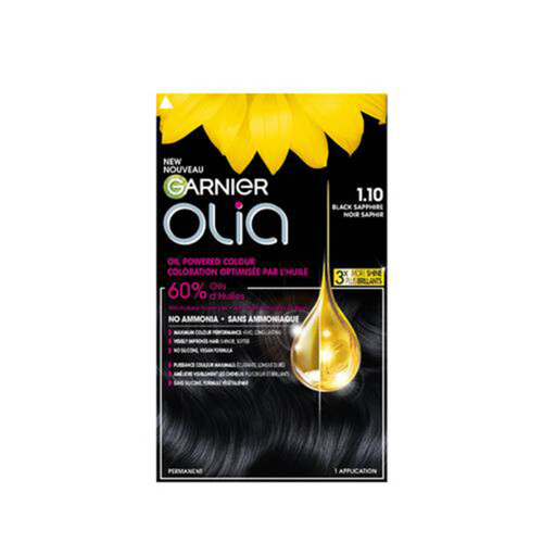 Garnier Olia Hair Color 1.10 Black Sapphire 1 EA