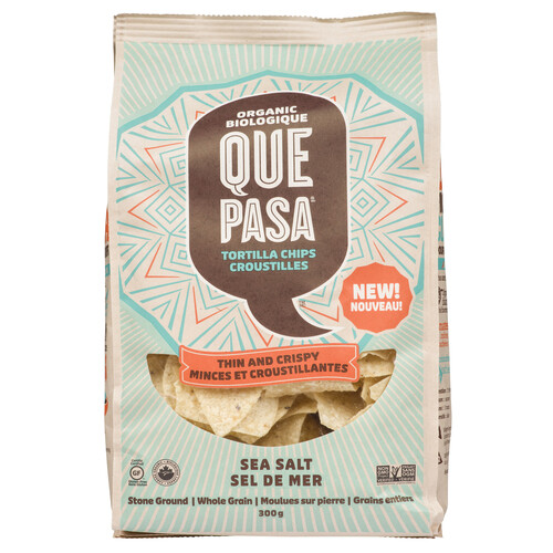 Que Pasa Gluten-Free Organic Tortilla Chips Sea Salt 300 g