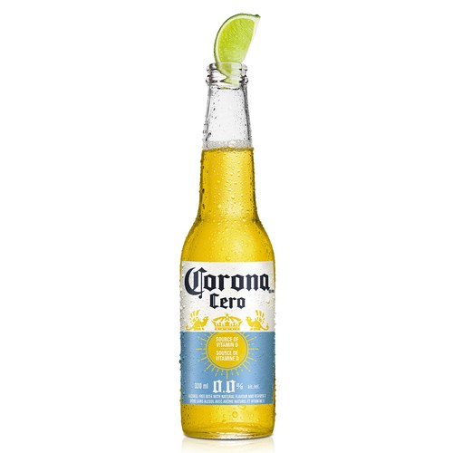 Corona Cero Non-Alcoholic Beer Source Of Vitamin D 6 x 330 ml (bottles)