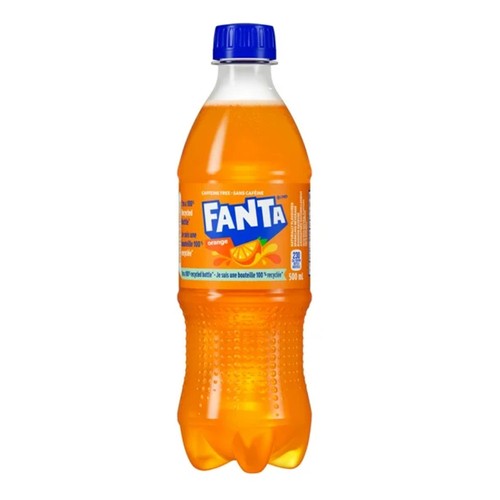 Fanta Soft Drink Orange 500 ml (bottle)