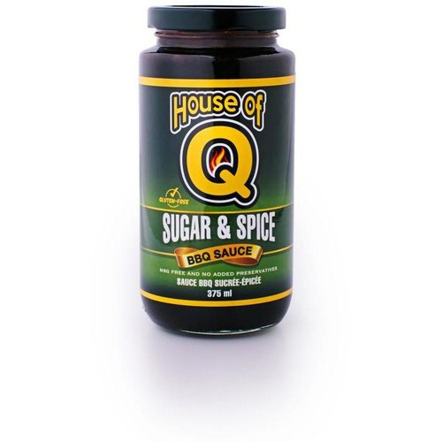 House Of Q BBQ Sauce Sugar & Spice 375 ml