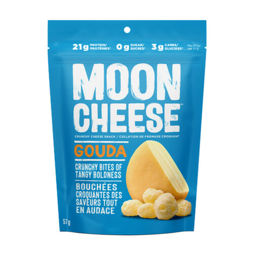 Moon Cheese Crunchy Cheese Snack Bites Gouda 57 g