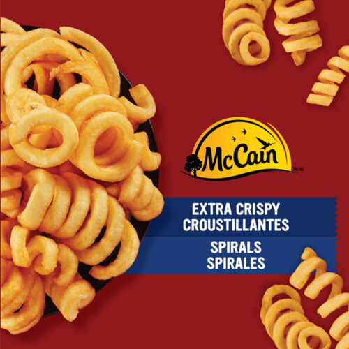 McCain Superfries Spirals Extra Crispy 1.9 kg