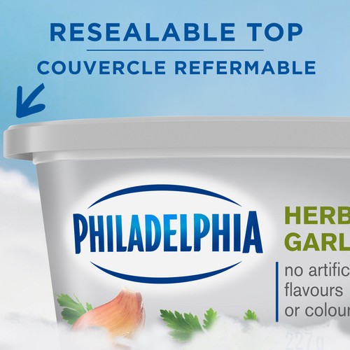 Philadelphia Cream Cheese Product Herb & Garlic 227 g