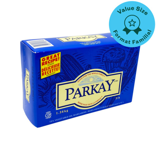 Parkay Margarine Quarters Value Size 1.36 kg