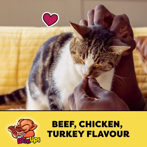 Temptations Mix-Ups Cat Treats Chicken Turkey and Beef Flavour 85 g
