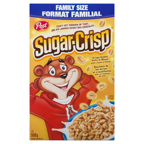 Post Sugar Crisp Cereal 550 g