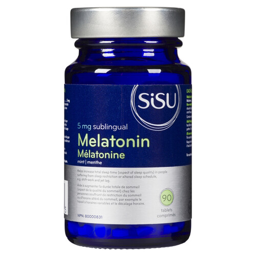 Sisu Supplements 5 mg Melatonin Mint 90 Tablets