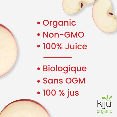 Kiju Organic Juice Apple 4 x 200 ml