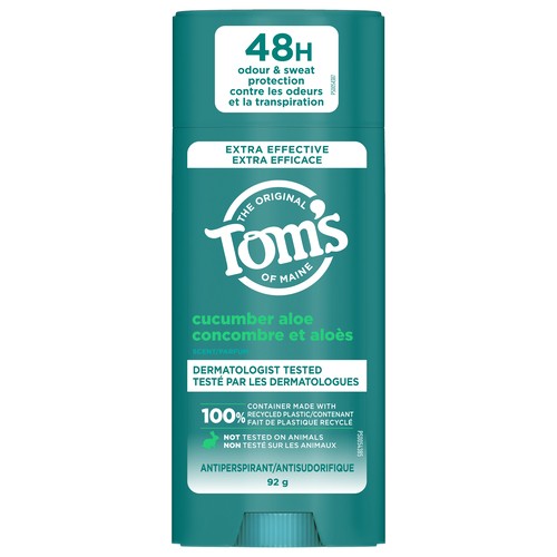 Tom's Of Maine Deodorant Cucumber Aloe 1 Pack