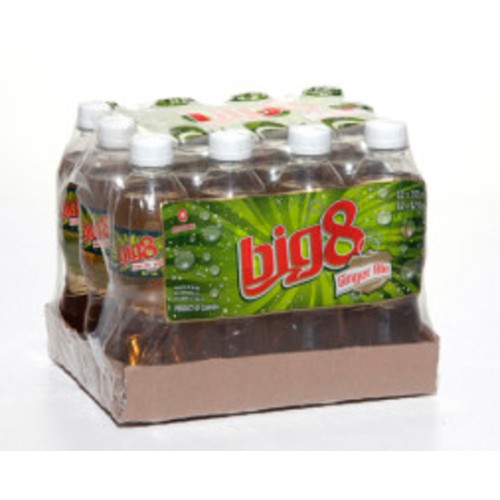 Big 8 Gingerale Soda 12 x 355 ml (bottles)