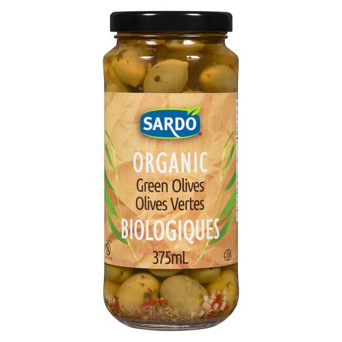 Sardo Organic Olives Green 375 ml