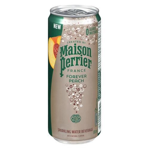 Maison Perrier Sparkling Water Peach 330 ml (can)