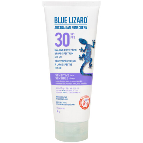 Blue Lizard Sensitive Face Mineral Sunscreen SPF 30 48 g