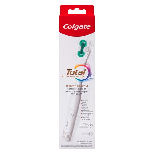 Colgate Powered Toothbrush Total Active Prevention 1 Pack