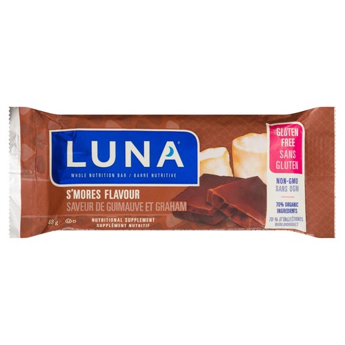 Luna Gluten-Free Nutrition Bar S'mores 48 g