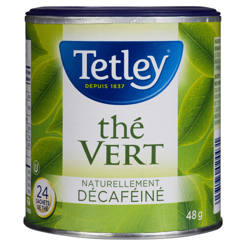 Tetley Green Tea Decaffeinated 24 Tea Bags