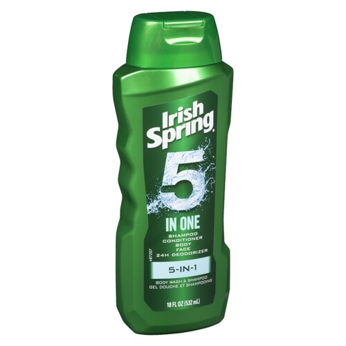 Irish Spring Body Wash 5-In-1 532 ml