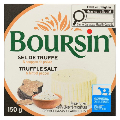 Boursin Truffle Salt With Hint Of Pepper 150 g