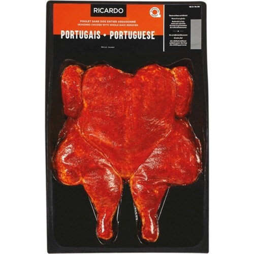 RICARDO Portuguese Flattened Chicken Seasoned 