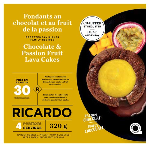 RICARDO Lava Cake Chocolate passion 320 g