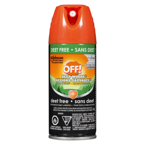 OFF! Aerosol Deep Woods Insect Repellent Deet Free 142 g