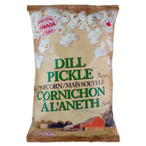 From Farm to Table Popcorn Dill Pickle 125 g