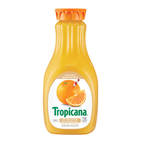 Tropicana Orange Juice Lots of Pulp 1.54 L