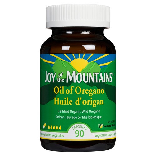 Joy Of The Mountains Oil Of Oregano Vegetarian Liquid Capsules 90 Count