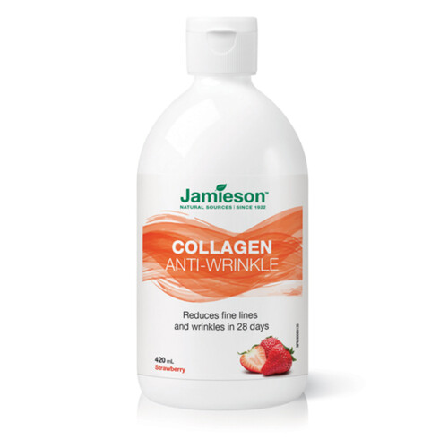 Jamieson Collagen Anti-Wrinkle Strawberry 420 ml