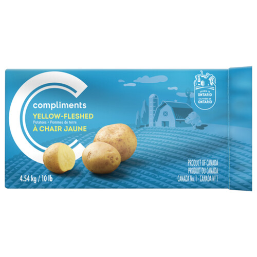 Compliments Potatoes Yellow Fleshed 4.54 kg