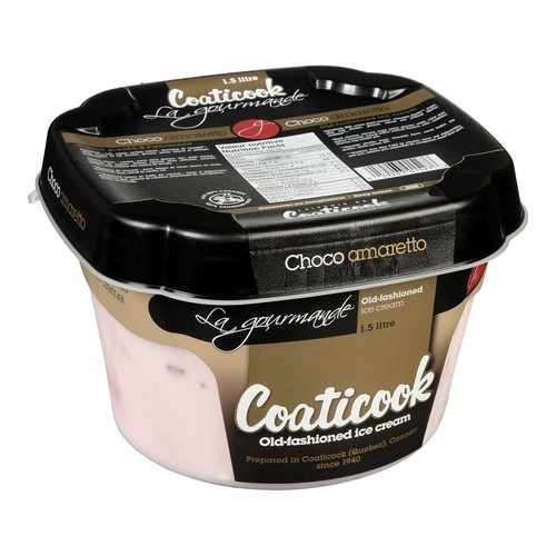Coaticook Ice Cream Chocolate Amaretto 1.5 L