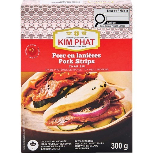 Kim Phat Frozen Pork Strip Char Siu 300 g