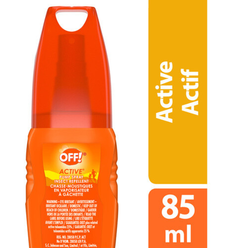 OFF! Active Insect Repellent Pump Spray 85 ml
