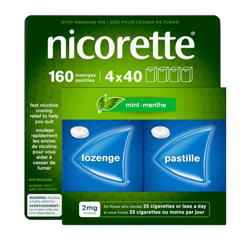 Nicorette Mint 2 mg 160 lozenge